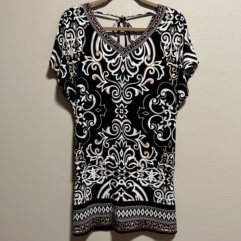 WHBM Tie-Back Dolman Top